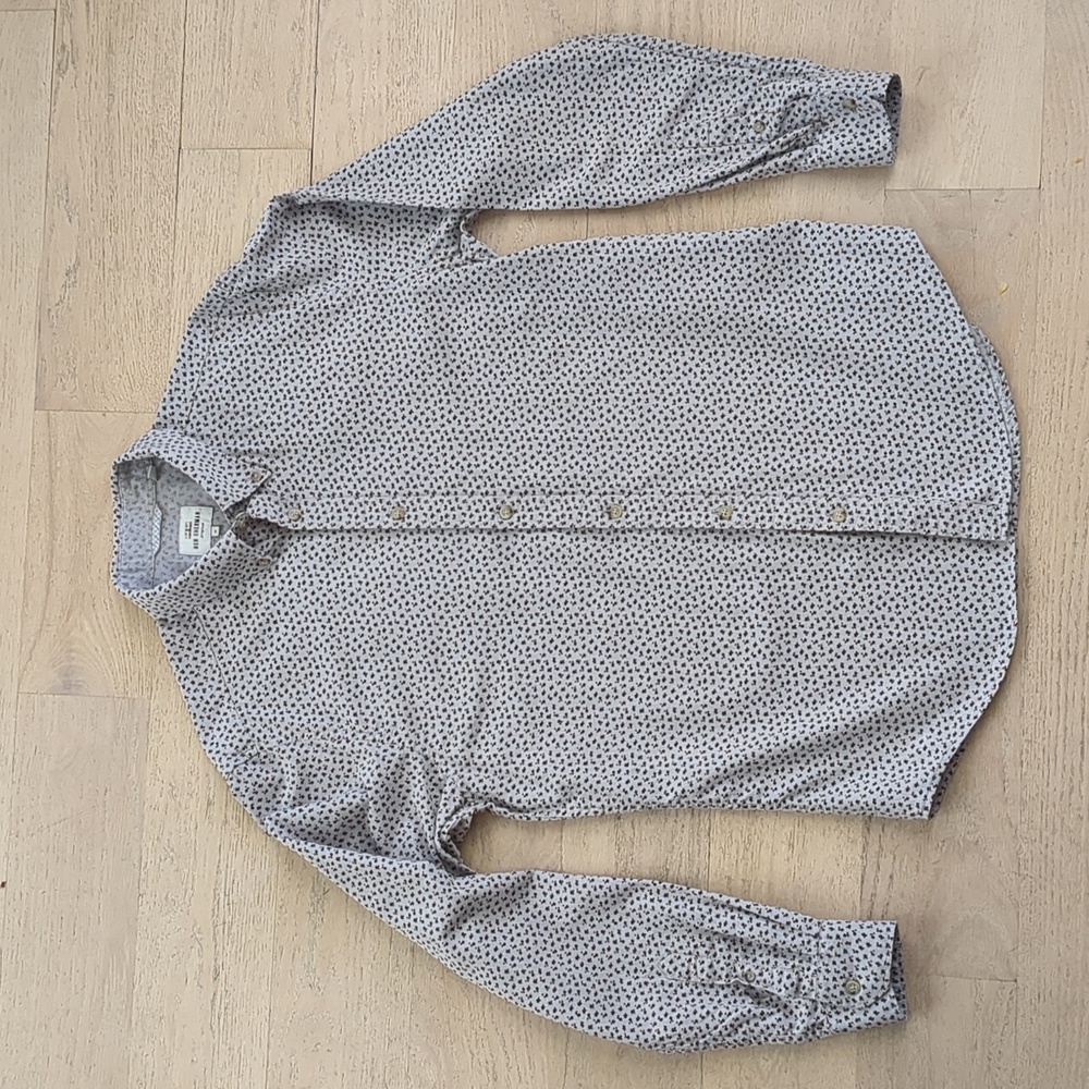 Ben Sherman Gray Button Down M